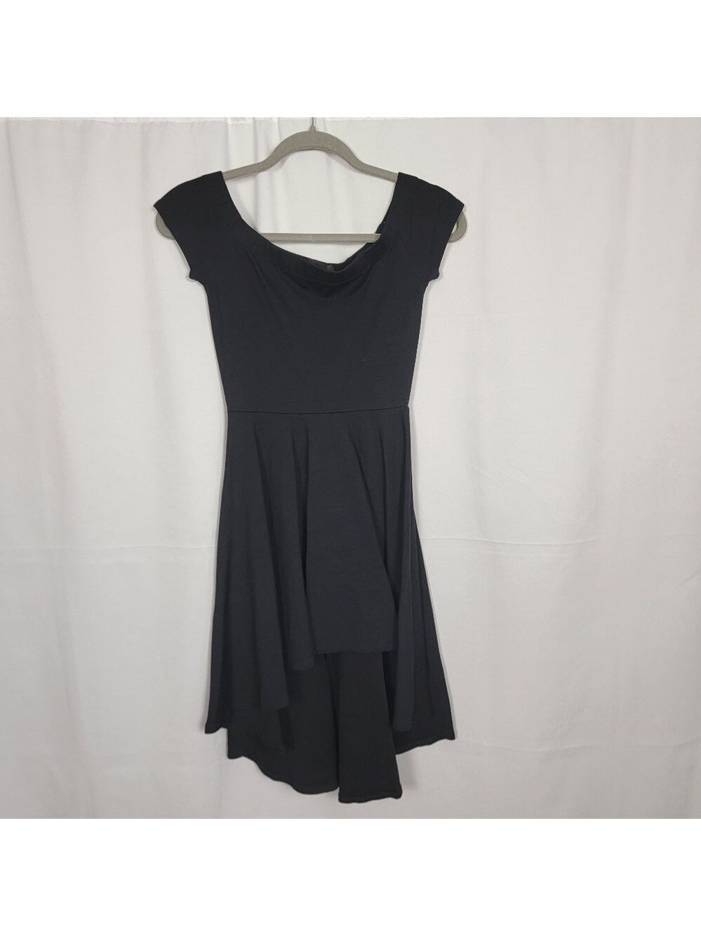 Seductions Black High Low Dress #2663